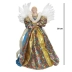 Anjo Azul Luxuoso Topo de Arvore Natal Decoração 30CM