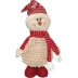 Boneco De Neve Em Tecido 35cm Decoração Natalina