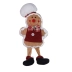 Boneco Girger Bread Natalino Pelúcia Chef  38cm