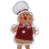 Boneco Girger Bread Natalino Pelúcia Chef  38cm