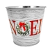 Cachepot Natalino em Metal Noel 15cm