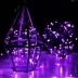 Cordão Fio de Fada 30 Led Fixo a Pilha 3 M Lilas