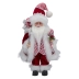 Papai Noel Casaco Pele Candy Bengala Listrada Natal 30cm