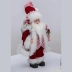 Papai Noel Casaco Pele Candy Bengala Listrada Natal 30cm