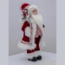 Papai Noel Casaco Vermelho Doce Bengala Decoração Natal 45cm