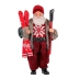 Papai Noel Esquiador Coleções de Natal 27 cm