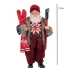 Papai Noel Esquiador Coleções de Natal 27 cm