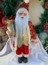 Papai Noel Grande Vermelho Gliter Dourado Decoração 50cm