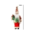 Papai Noel Luxuoso Estampa Natalina Linho   50cm