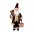 Papai Noel Luxuoso Veludo Vinho e Dourado Premium 50cm