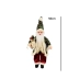 Papai Noel Luxuoso Verde e Vinho Premium 50cm