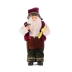 Papai Noel Plus Marceneiro 41cm Vinho