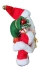 Papai Noel Tradicional Vermelho 25cm