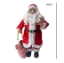 Papai Noel Tradicional Vermelho com saco de Presente 45cm