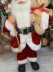 Papai Noel Tradicional Vermelho com Urso Presente Luxo Natal 40cm