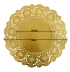 PAPEL RENDADO TOALHA DOILIES 29 CM 20 UN DOURADO