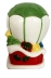 Pote De Natal Bomboniere Balao Decoração Mesa Natalina 15cm