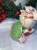 Pote De Natal Bomboniere Balao Decoração Mesa Natalina 15cm