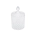 Potiche Pote Bomboniere Cristal Com Tampa Litt 7X11Cm