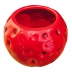 Vaso Cerâmica Forma De Fruta Morango Artesanato Decorativo Vermelho 10cm