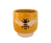 Vaso Cachepot Plantas Cerâmica Honey Bee Abelha 10,6X11,6Cm